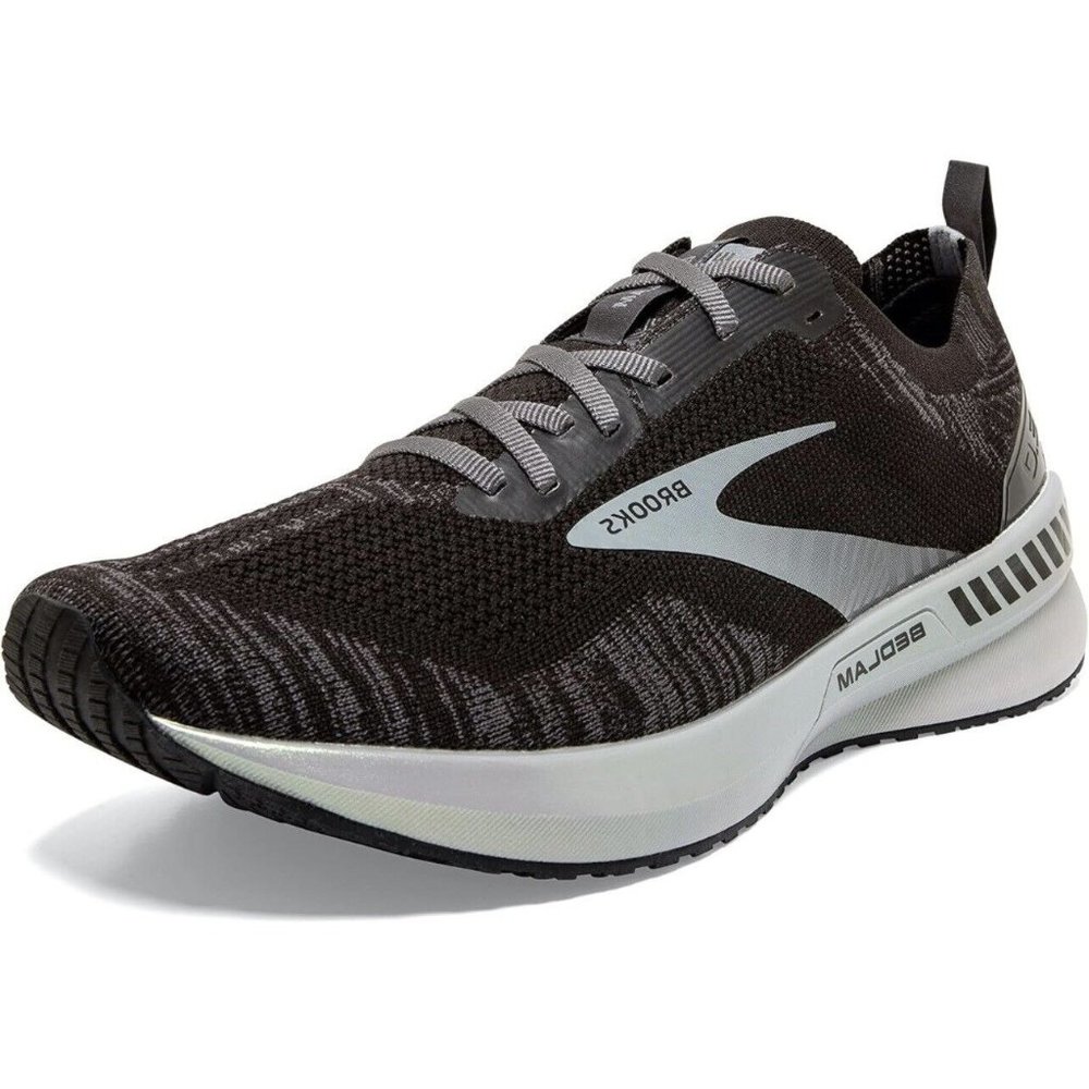 Brooks Men's Bedlam 3 Running Shoe Black/Blackened Pearl/White Mens Size 10.5